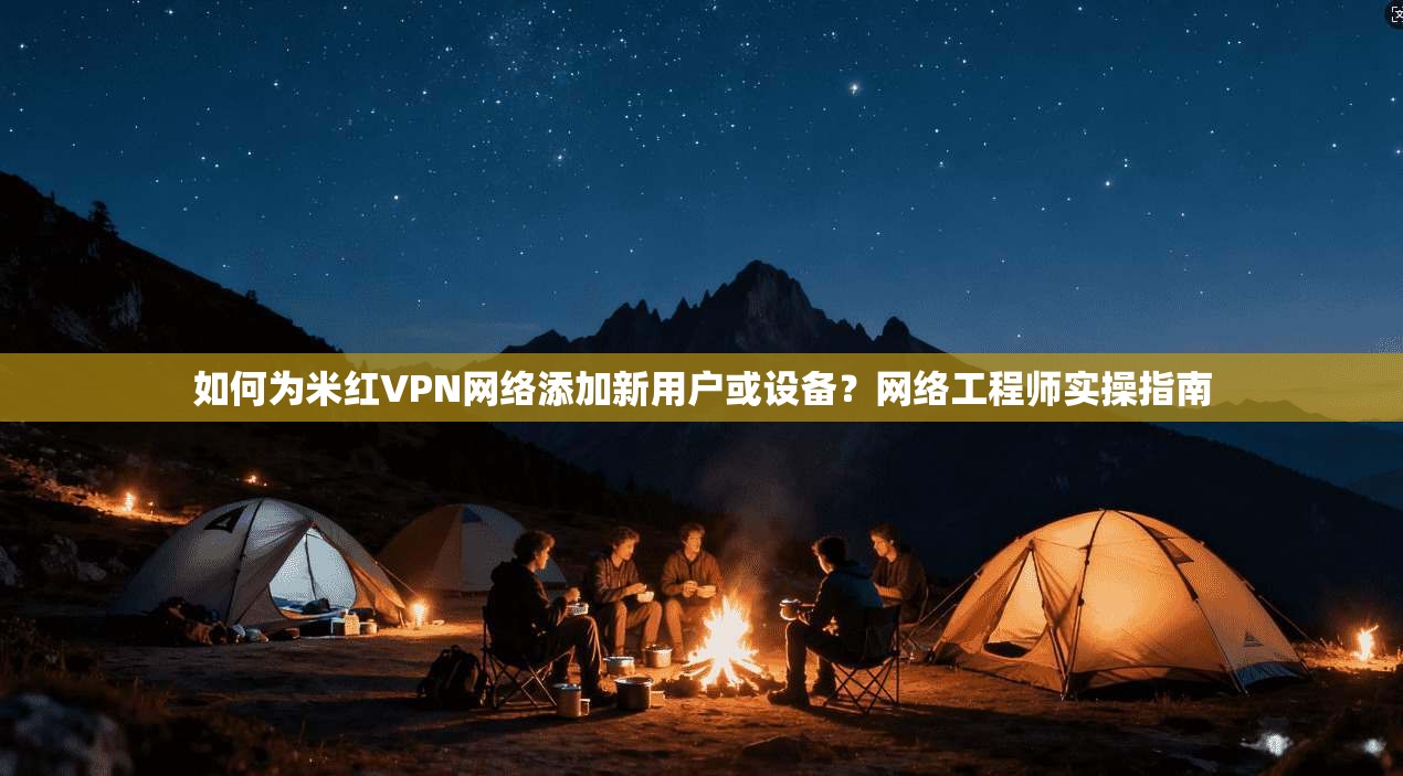 如何为米红VPN网络添加新用户或设备?网络工程师实操指南