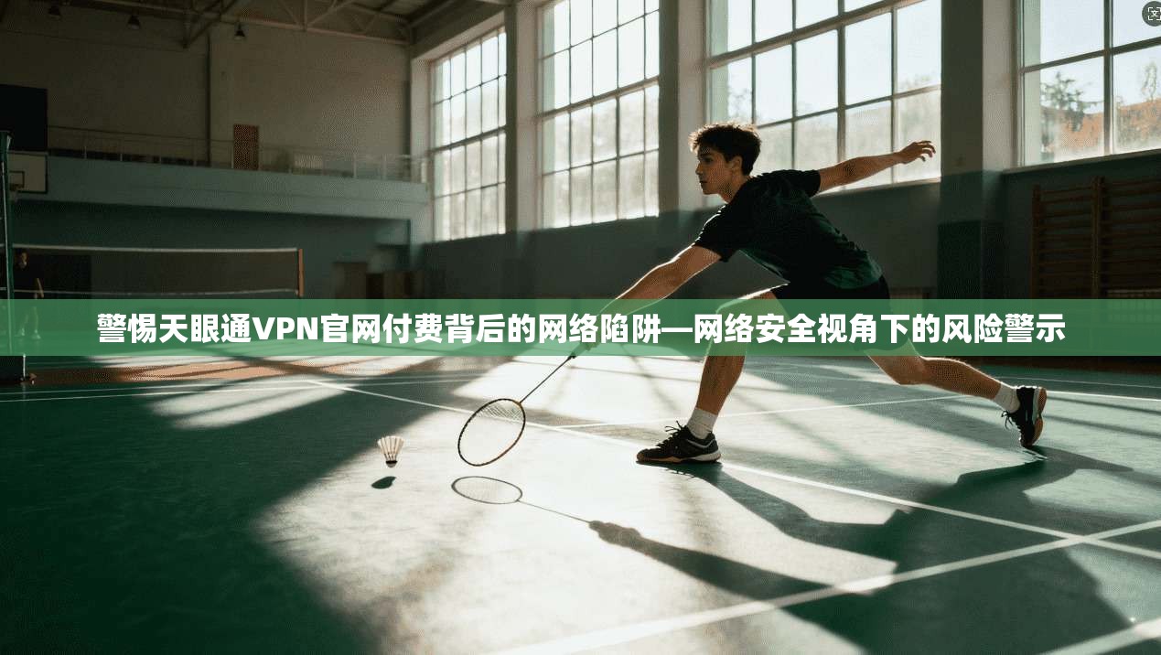 警惕天眼通VPN官网付费背后的网络陷阱—网络安全视角下的风险警示