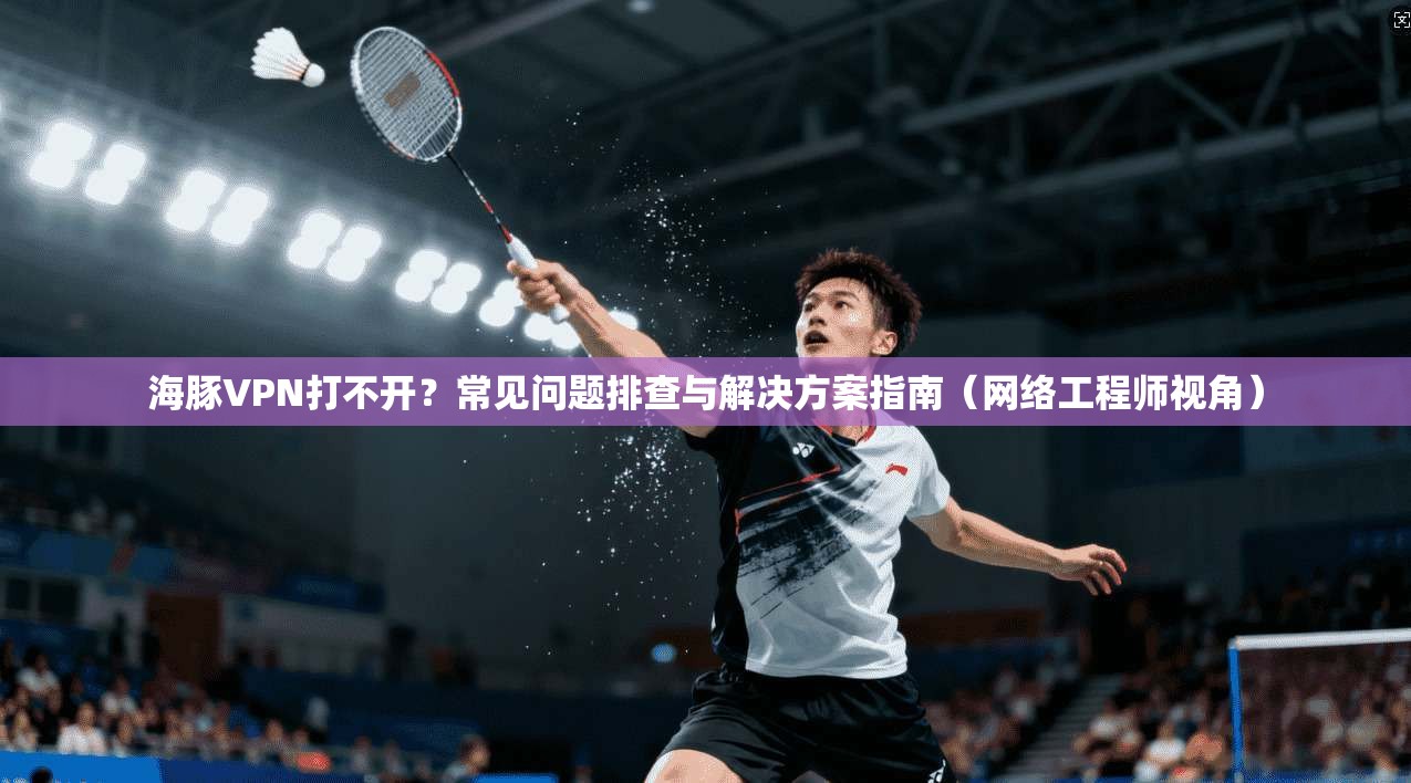 海豚VPN打不开?常见问题排查与解决方案指南(网络工程师视角)