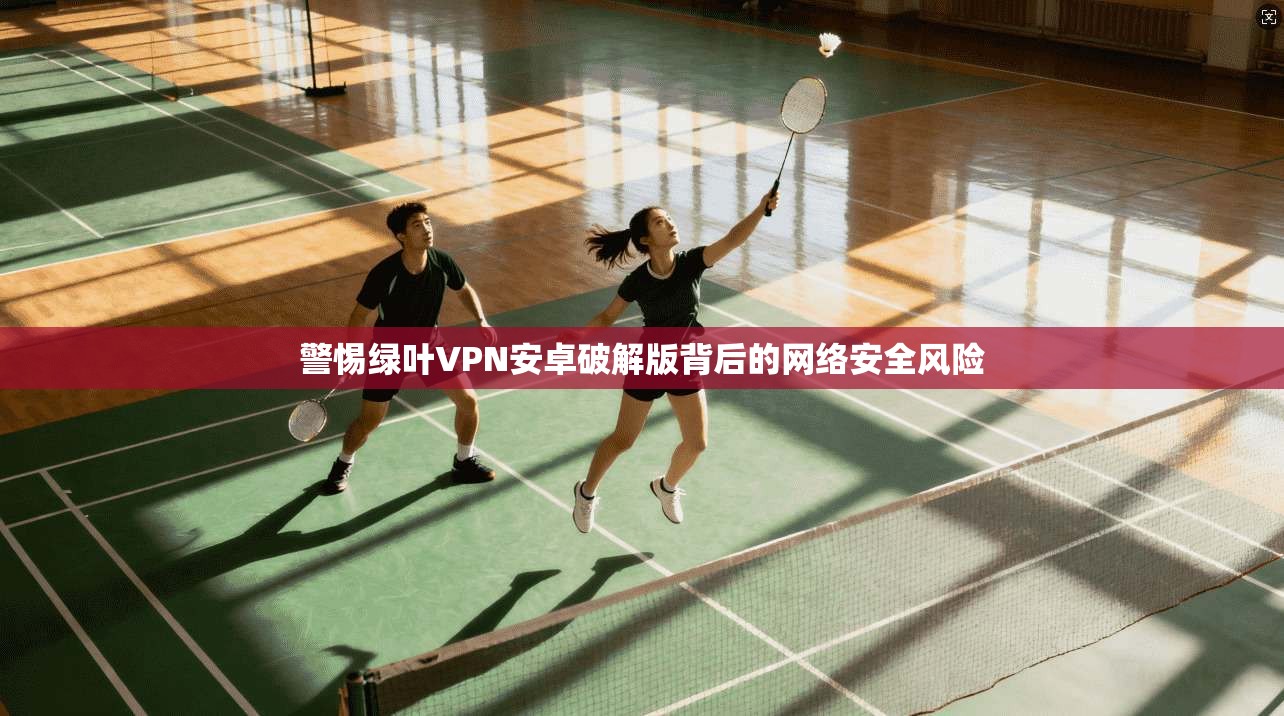 警惕绿叶VPN安卓破解版背后的网络安全风险