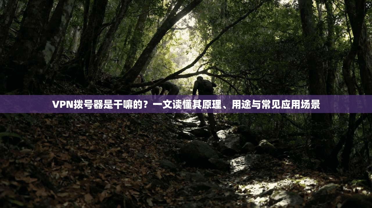 VPN拨号器是干嘛的?一文读懂其原理、用途与常见应用场景