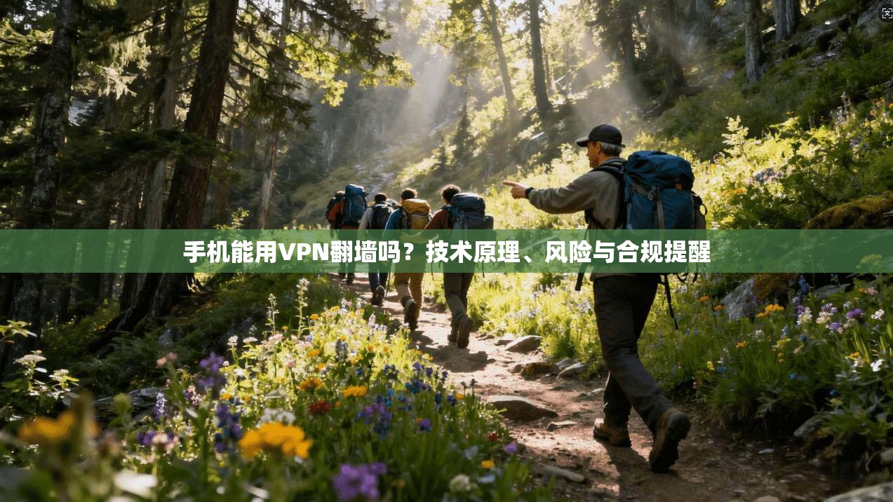 手机能用VPN翻墙吗？技术原理、风险与合规提醒