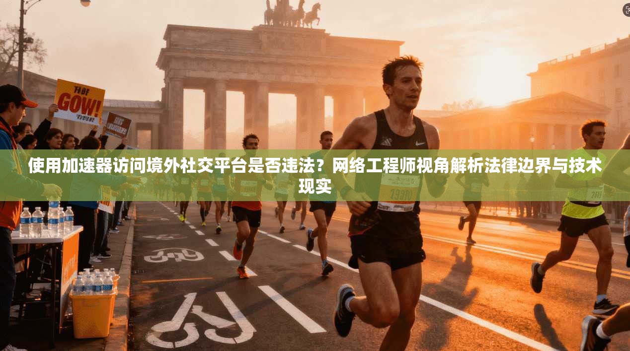 使用加速器访问境外社交平台是否违法?网络工程师视角解析法律边界与技术现实