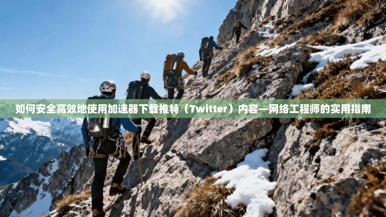 如何安全高效地使用加速器下载推特（Twitter）内容—网络工程师的实用指南