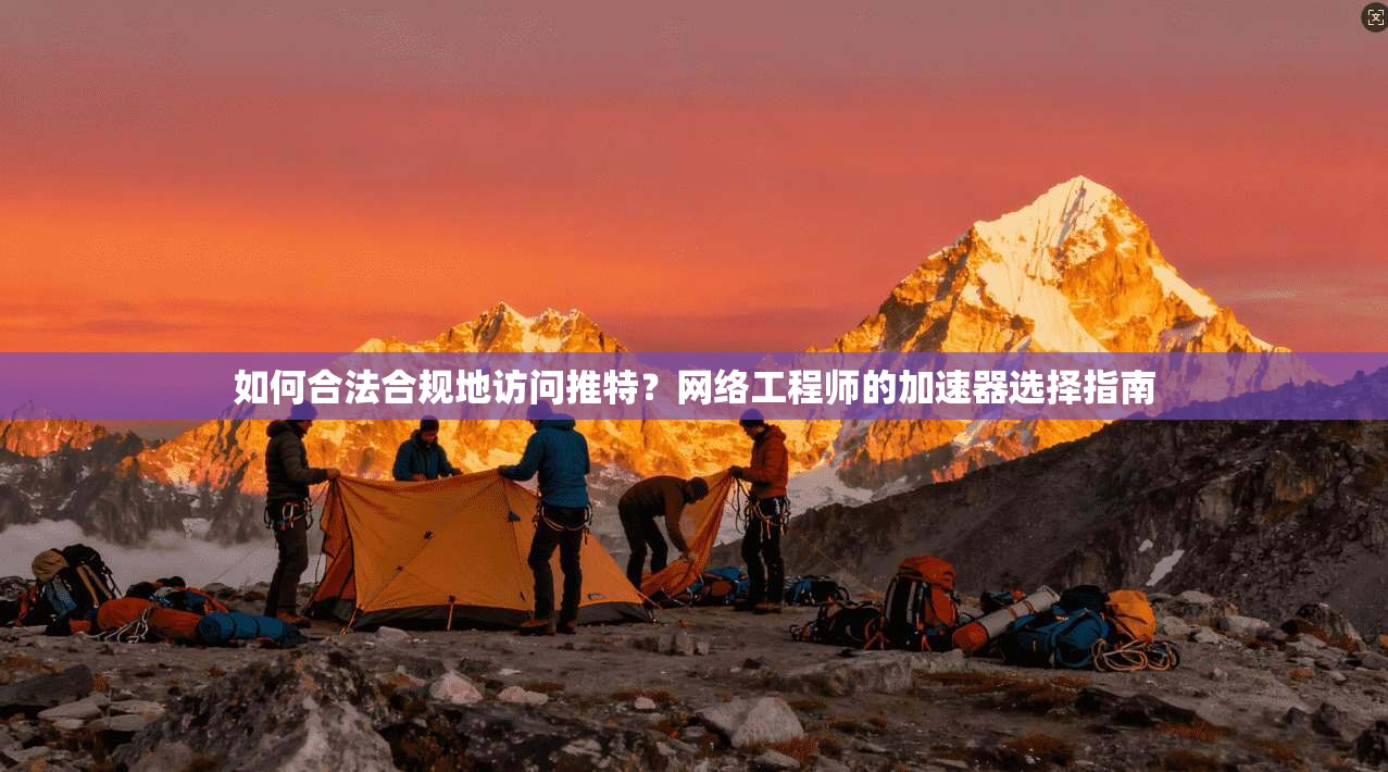 如何合法合规地访问推特？网络工程师的加速器选择指南