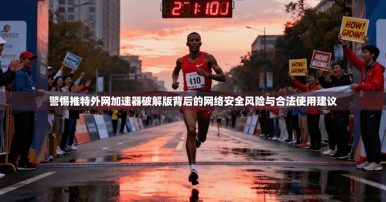 警惕推特外网加速器破解版背后的网络安全风险与合法使用建议