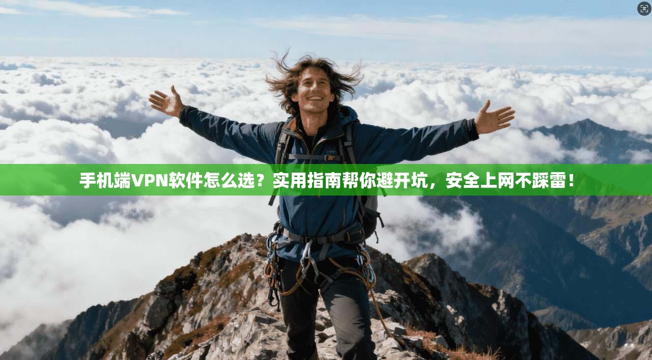 手机端VPN软件怎么选？实用指南帮你避开坑，安全上网不踩雷！