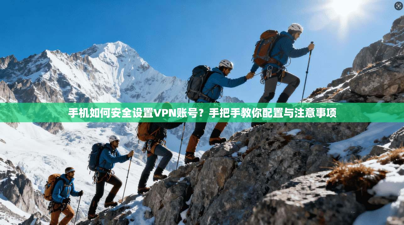 手机如何安全设置VPN账号？手把手教你配置与注意事项