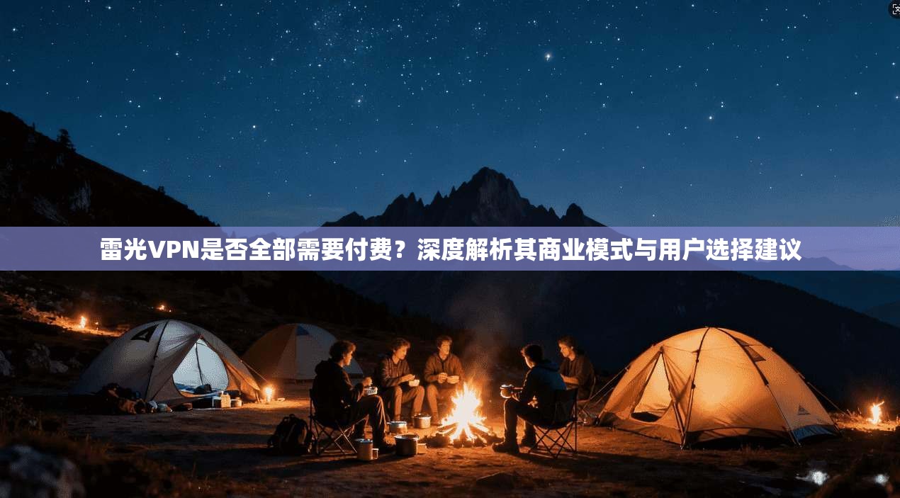 雷光VPN是否全部需要付费？深度解析其商业模式与用户选择建议