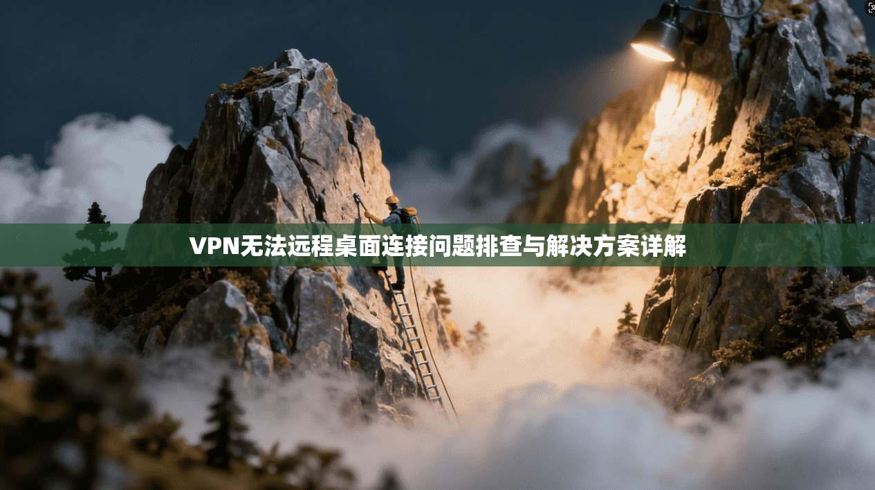 VPN无法远程桌面连接问题排查与解决方案详解