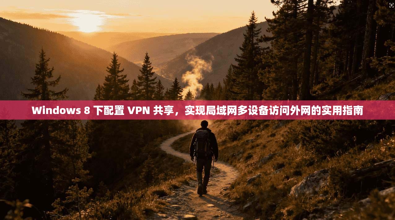 Windows 8 下配置 VPN 共享，实现局域网多设备访问外网的实用指南