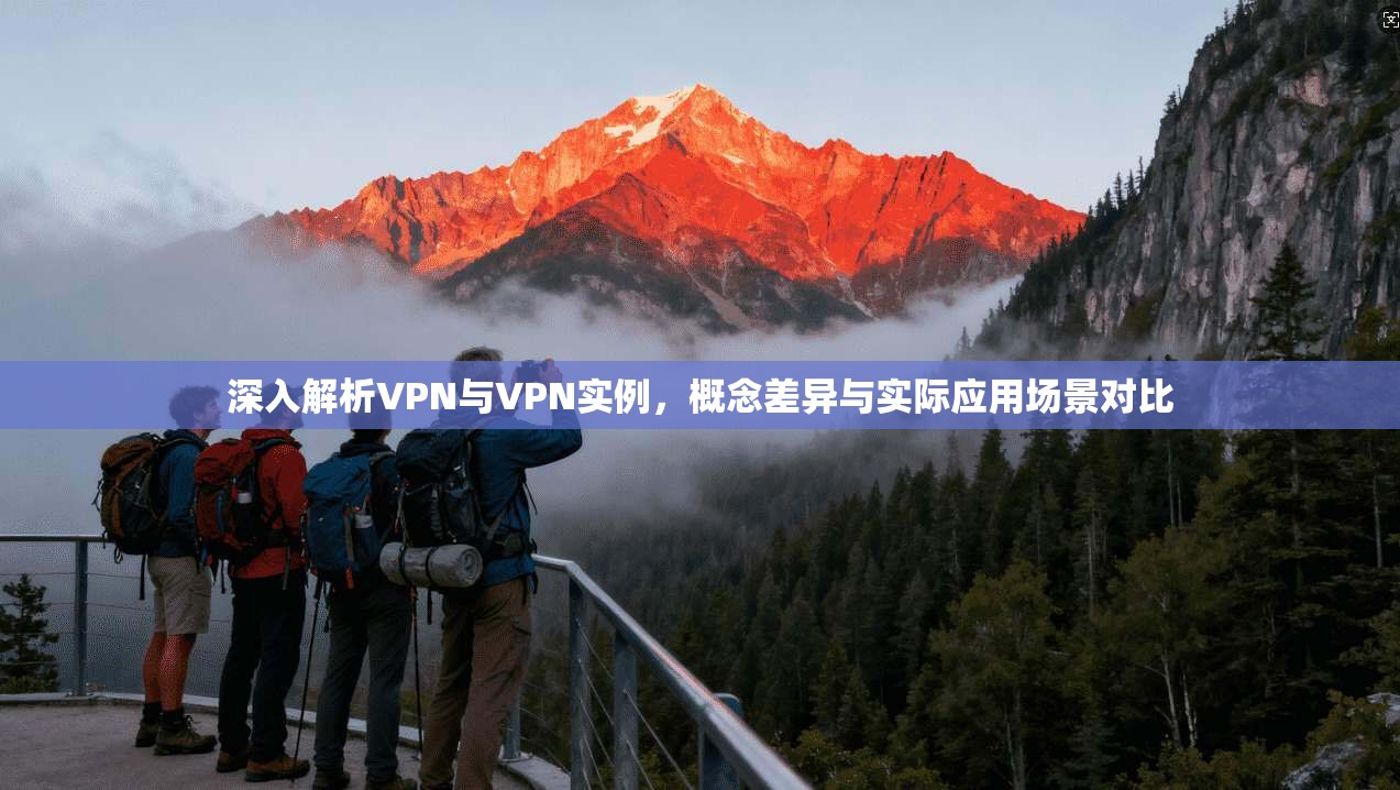 深入解析VPN与VPN实例，概念差异与实际应用场景对比
