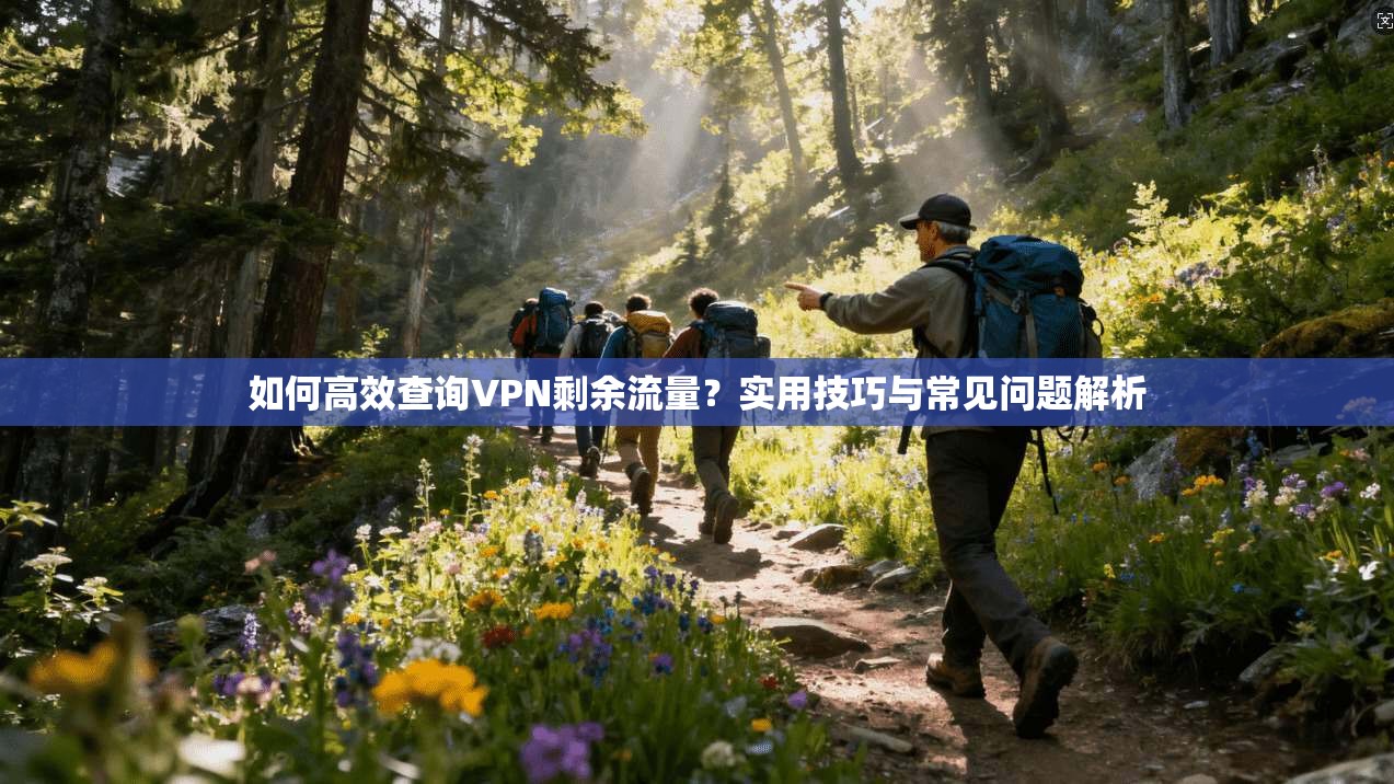 如何高效查询VPN剩余流量？实用技巧与常见问题解析